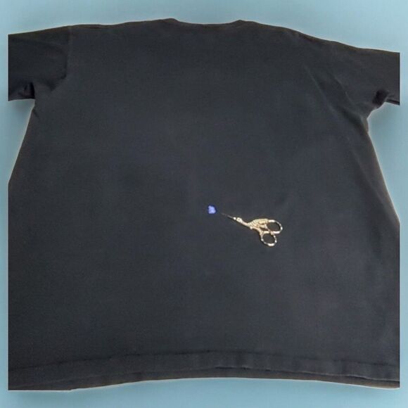 Vintage USA Single Stitch 90's LG TShirt AOP Lion Made At The Beach Trinity READ - Picture 11 of 14